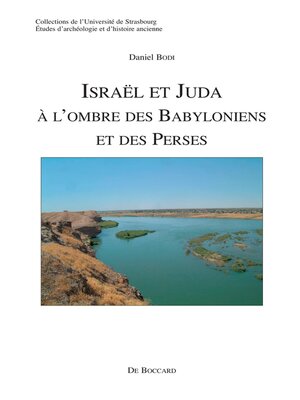 cover image of Israel et Juda a l'ombre des Babyloniens et des Perses